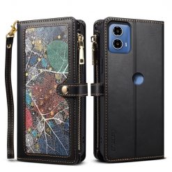 Peňaženkové puzdro Eseble Star Wallet case čierne – Motorola Edge 50 Fusion | Lacné Kryty Lacné Kryty | Peňaženkové puzdro Eseble Star Wallet case čierne – Motorola Edge 50 Fusion | Lacné Kryty