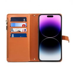 Lacné Kryty | Peňaženkové puzdro Eseble Star Wallet case hnedé – Motorola Edge 50 Fusion | Lacné Kryty