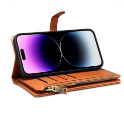 Lacné Kryty | Peňaženkové puzdro Eseble Star Wallet case hnedé – Motorola Edge 50 Fusion | Lacné Kryty
