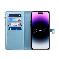 Peňaženkové puzdro Eseble Star Wallet case modré – Motorola Edge 50 Fusion | Lacné Kryty Lacné Kryty | Peňaženkové puzdro Eseble Star Wallet case modré – Motorola Edge 50 Fusion | Lacné Kryty