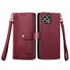 Lacné Kryty | Peňaženkové puzdro Heart zip case ružové – T Phone 2 | Lacné Kryty
