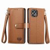 Lacné Kryty | Peňaženkové puzdro Heart zip case čierne – T Phone 2 Pro | Lacné Kryty