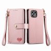 Peňaženkové puzdro Heart zip case sivé – T Phone 2 | Lacné Kryty Lacné Kryty | Peňaženkové puzdro Heart zip case sivé – T Phone 2 | Lacné Kryty