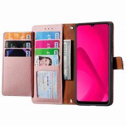 Peňaženkové puzdro Heart zip case ružové – T Phone 2 Pro | Lacné Kryty Lacné Kryty | Peňaženkové puzdro Heart zip case ružové – T Phone 2 Pro | Lacné Kryty