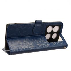 Lacné Kryty | Peňaženkové puzdro Honeycomb Dot Texture Case modré – Infinix Note 40 Pro / Infinix Note 40 Pro+ 5G | Lacné Kryty