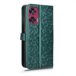 Peňaženkové puzdro Honeycomb Dot Texture Case zelené – Motorola Edge 50 Fusion | Lacné Kryty Lacné Kryty | Peňaženkové puzdro Honeycomb Dot Texture Case zelené – Motorola Edge 50 Fusion | Lacné Kryty