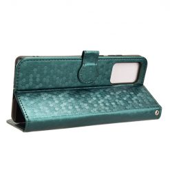 Peňaženkové puzdro Honeycomb Dot Texture Case zelené – Motorola Edge 50 Fusion | Lacné Kryty Lacné Kryty | Peňaženkové puzdro Honeycomb Dot Texture Case zelené – Motorola Edge 50 Fusion | Lacné Kryty