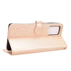 Peňaženkové puzdro Honeycomb Dot Texture Case zlaté – Motorola Edge 50 Fusion | Lacné Kryty Lacné Kryty | Peňaženkové puzdro Honeycomb Dot Texture Case zlaté – Motorola Edge 50 Fusion | Lacné Kryty