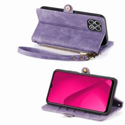 Peňaženkové puzdro Purse case fialové – T Phone 2 Pro | Lacné Kryty Lacné Kryty | Peňaženkové puzdro Purse case fialové – T Phone 2 Pro | Lacné Kryty