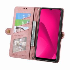 Peňaženkové puzdro Purse case ružové – T Phone 2 Pro | Lacné Kryty Lacné Kryty | Peňaženkové puzdro Purse case ružové – T Phone 2 Pro | Lacné Kryty
