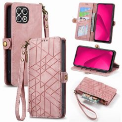 Peňaženkové puzdro Purse case ružové – T Phone 2 Pro | Lacné Kryty Lacné Kryty | Peňaženkové puzdro Purse case ružové – T Phone 2 Pro | Lacné Kryty