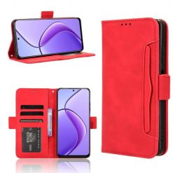 Lacné Kryty | Peňaženkové puzdro Slots case červené – Realme 12 / 12X | Lacné Kryty