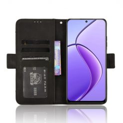 Lacné Kryty | Peňaženkové puzdro Slots case čierne – Realme 12 / 12X | Lacné Kryty