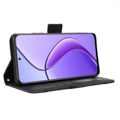 Lacné Kryty | Peňaženkové puzdro Slots case čierne – Realme 12 / 12X | Lacné Kryty