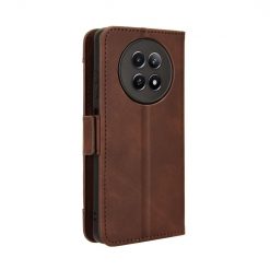 Lacné Kryty | Peňaženkové puzdro Slots case hnedé – Realme 12 / 12X | Lacné Kryty