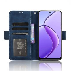 Lacné Kryty | Peňaženkové puzdro Slots case modré – Realme 12 / 12X | Lacné Kryty