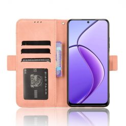 Lacné Kryty | Peňaženkové puzdro Slots case ružové – Realme 12 / 12X | Lacné Kryty