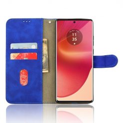 Peňaženkové puzdro Solid modré – Motorola Edge 50 Fusion | Lacné Kryty Lacné Kryty | Peňaženkové puzdro Solid modré – Motorola Edge 50 Fusion | Lacné Kryty