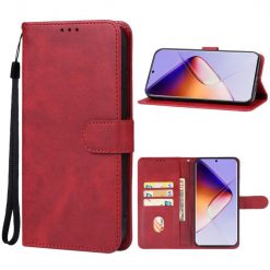 Lacné Kryty | Peňaženkové puzdro Splendid case červené – Infinix Note 40 Pro / Infinix Note 40 Pro+ 5G | Lacné Kryty