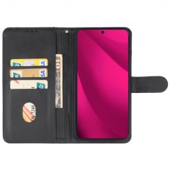 Lacné Kryty | Peňaženkové puzdro Splendid case čierne – T Phone 2 Pro | Lacné Kryty