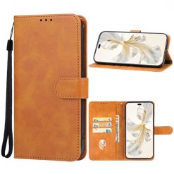Lacné Kryty | Peňaženkové puzdro Splendid case hnedé – Honor 200 Pro | Lacné Kryty