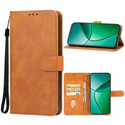 Lacné Kryty | Peňaženkové puzdro Splendid case hnedé – Realme 12+ (12 Plus) | Lacné Kryty