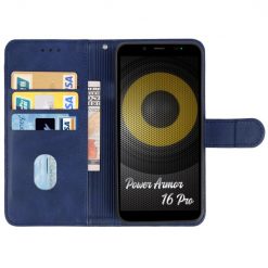 Lacné Kryty | Peňaženkové puzdro Splendid case modré – Ulefone Power Armor 16 Pro | Lacné Kryty