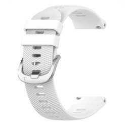 Lacné Kryty | Remienok Diamond skin Wristband biely pre Garmin Forerunner 255S (18mm) | Lacné Kryty