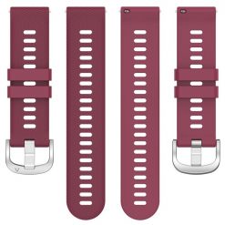 Lacné Kryty | Remienok Diamond skin Wristband bordový pre Garmin Forerunner 255S (18mm) | Lacné Kryty