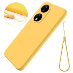Lacné Kryty | Zadný kryt Candy Case žltý – Honor 90 Smart | Lacné Kryty