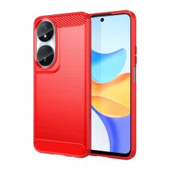 Zadný Kryt Carbon červený – Honor 90 Smart