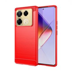Zadný Kryt Carbon červený – Infinix Note 40 Pro / Infinix Note 40 Pro+ 5G