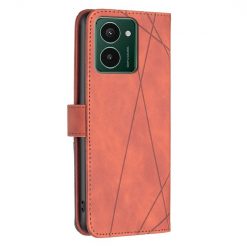 Knižkové puzdro Rhombus hnedé – HMD Pulse / Pulse+ / Pulse Pro | Lacné Kryty Lacné Kryty | Knižkové puzdro Rhombus hnedé – HMD Pulse / Pulse+ / Pulse Pro | Lacné Kryty