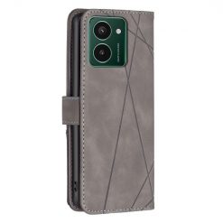 Knižkové puzdro Rhombus sivé – HMD Pulse / Pulse+ / Pulse Pro | Lacné Kryty Lacné Kryty | Knižkové puzdro Rhombus sivé – HMD Pulse / Pulse+ / Pulse Pro | Lacné Kryty
