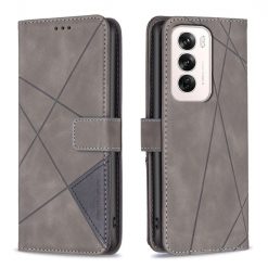 Knižkové puzdro Rhombus sivé – Oppo Reno 12 | Lacné Kryty Lacné Kryty | Knižkové puzdro Rhombus sivé – Oppo Reno 12 | Lacné Kryty