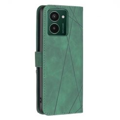 Lacné Kryty | Knižkové puzdro Rhombus zelené – HMD Pulse / Pulse+ / Pulse Pro | Lacné Kryty