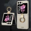 Kryt GKK Fashion Ring case ružový – Samsung Galaxy Z Flip 6 / Z Flip 7 FE | Lacné Kryty Lacné Kryty | Kryt GKK Fashion Ring case ružový – Samsung Galaxy Z Flip 6 / Z Flip 7 FE | Lacné Kryty