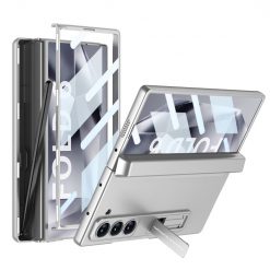 Lacné Kryty | Multifunkčné peňaženkové puzdro CaseMe Zip case modré – Samsung Galaxy Z Fold 6 | Lacné Kryty