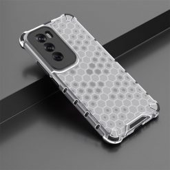Odolný kryt Honeycomb Armor transparentný – Oppo Reno 12 | Lacné Kryty Lacné Kryty | Odolný kryt Honeycomb Armor transparentný – Oppo Reno 12 | Lacné Kryty