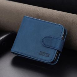 Peňaženkové puzdro AZNS Dream modré – Samsung Galaxy Z Flip 6 / Z Flip 7 FE | Lacné Kryty Lacné Kryty | Peňaženkové puzdro AZNS Dream modré – Samsung Galaxy Z Flip 6 / Z Flip 7 FE | Lacné Kryty