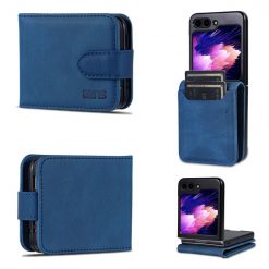 Peňaženkové puzdro AZNS Dream modré – Samsung Galaxy Z Flip 6 / Z Flip 7 FE | Lacné Kryty Lacné Kryty | Peňaženkové puzdro AZNS Dream modré – Samsung Galaxy Z Flip 6 / Z Flip 7 FE | Lacné Kryty