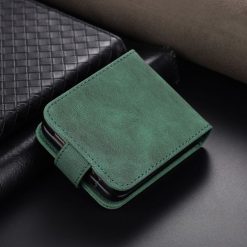 Peňaženkové puzdro AZNS Dream zelené – Samsung Galaxy Z Flip 6 / Z Flip 7 FE | Lacné Kryty Lacné Kryty | Peňaženkové puzdro AZNS Dream zelené – Samsung Galaxy Z Flip 6 / Z Flip 7 FE | Lacné Kryty
