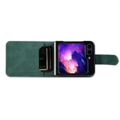 Peňaženkové puzdro AZNS Dream zelené – Samsung Galaxy Z Flip 6 / Z Flip 7 FE | Lacné Kryty Lacné Kryty | Peňaženkové puzdro AZNS Dream zelené – Samsung Galaxy Z Flip 6 / Z Flip 7 FE | Lacné Kryty
