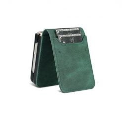 Peňaženkové puzdro AZNS Dream zelené – Samsung Galaxy Z Flip 6 / Z Flip 7 FE | Lacné Kryty Lacné Kryty | Peňaženkové puzdro AZNS Dream zelené – Samsung Galaxy Z Flip 6 / Z Flip 7 FE | Lacné Kryty