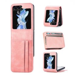 Peňaženkové puzdro Storm Leather case ružové – Samsung Galaxy Z Flip 6 / Z Flip 7 FE | Lacné Kryty Lacné Kryty | Peňaženkové puzdro Storm Leather case ružové – Samsung Galaxy Z Flip 6 / Z Flip 7 FE | Lacné Kryty