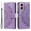 Peňaženkové puzdro Embossing Pattern Mandala Flower modré – Motorola Moto G85 5G | Lacné Kryty Lacné Kryty | Peňaženkové puzdro Embossing Pattern Mandala Flower modré – Motorola Moto G85 5G | Lacné Kryty