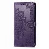 Lacné Kryty | Peňaženkové puzdro Embossing Pattern Mandala Flower modré – T Phone 2 Pro | Lacné Kryty