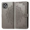 Lacné Kryty | Peňaženkové puzdro Embossing Pattern Mandala Flower fialové – T Phone 2 | Lacné Kryty