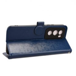 Lacné Kryty | Peňaženkové puzdro Honeycomb Dot Texture Case modré – Oppo Reno 12 Pro | Lacné Kryty