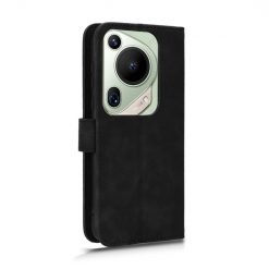 Lacné Kryty | Peňaženkové puzdro Solid čierne – Huawei Pura 70 Pro | Lacné Kryty